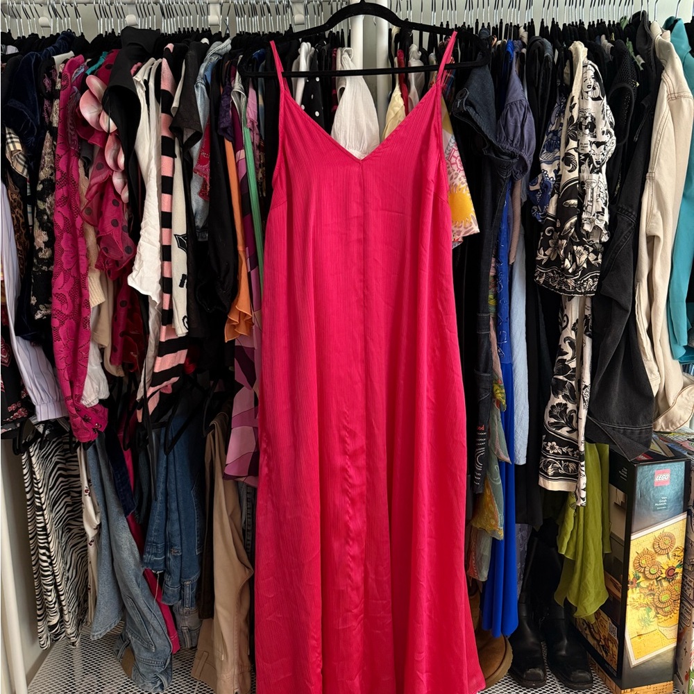 Pink Topshop Maxi Dress